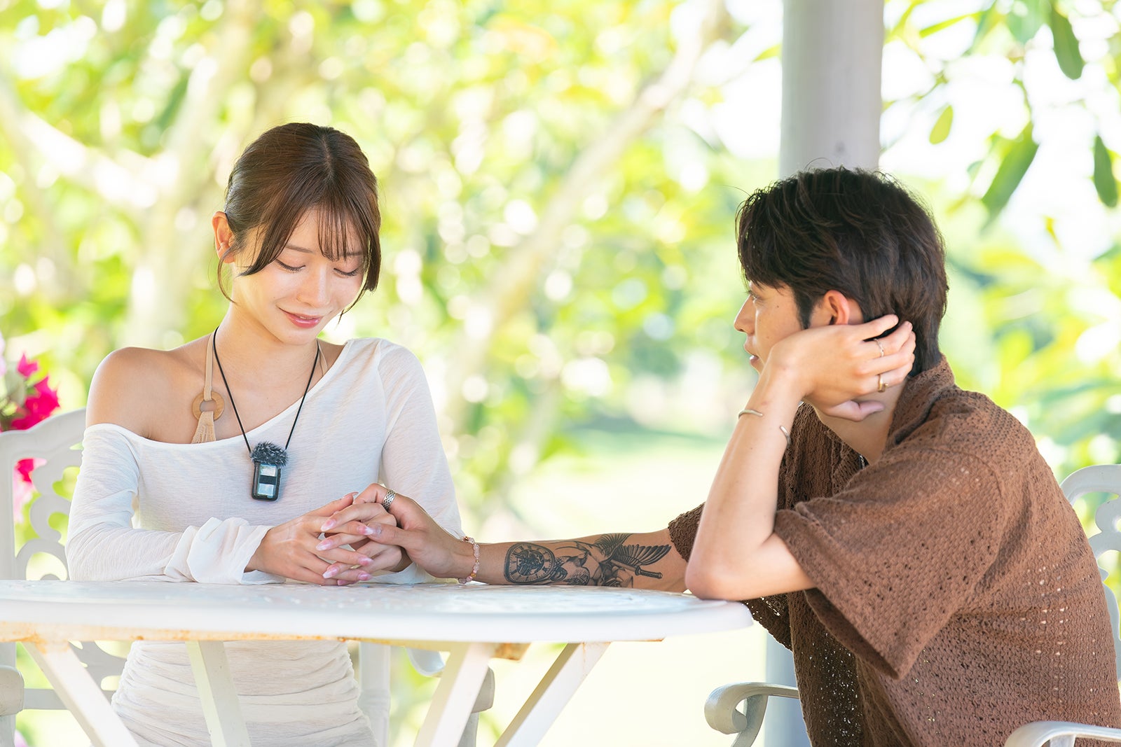 まいか、長島吏紅「シャッフルアイランド Season6」最終話（C）AbemaTV, Inc.