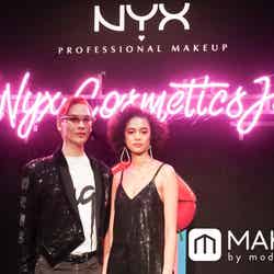 【NYX Professional Makeup】Miss Fameがメイクデモを披露 (C)メイクイット