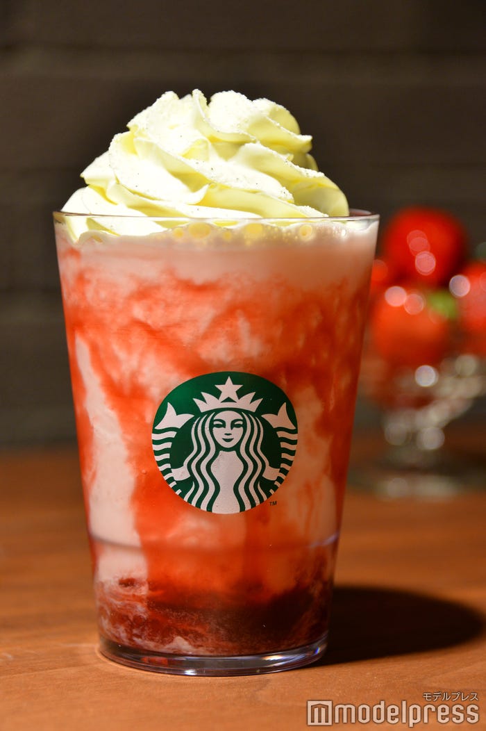 メリーベリー ストロベリー フラペチーノ(C)モデルプレス