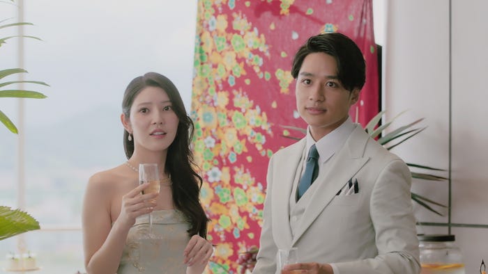 石森美月季、久次米一輝『バチェラー・ジャパン』シーズン6エピソード3(C)2025 Warner Bros. International Television Production Limited. All Rights Reserved