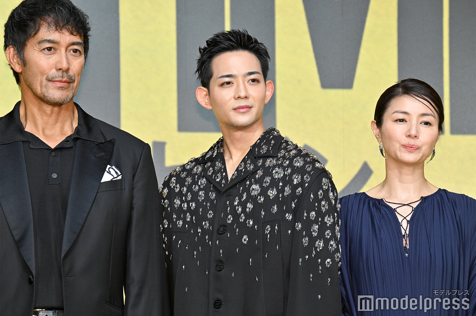 阿部寛、竜星涼、井川遥（C）モデルプレス