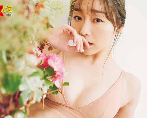 SKE48須田亜香里、2022年雑誌での初水着グラビア 卒業の集大成で大人の表情に