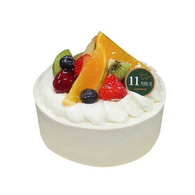 シャトレーゼ　【11月限定】旬果実のデコレーション14cm