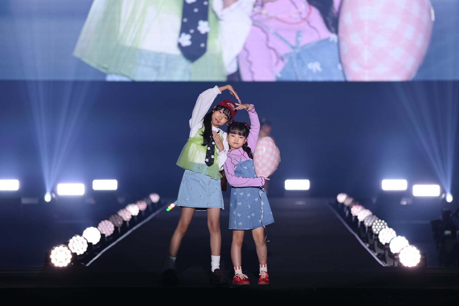 “YouTube登録者数130万人超”おほしさまちゃんねる・ゆめ＆れな、姉妹で堂々ランウェイ キュートなポーズで観客魅了【TGC KIDS フェス KITAKYUSHU 2026】