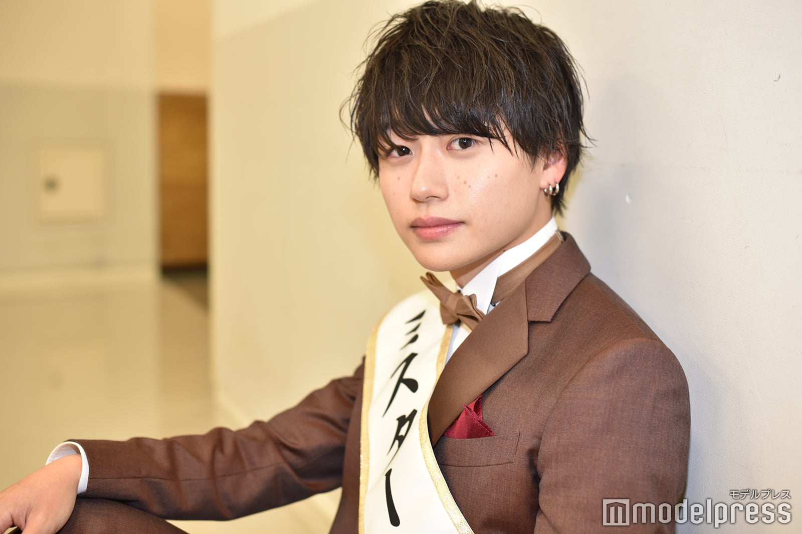 「ミスター青山コンテスト2022」グランプリを受賞した和田怜さん（C）モデルプレス