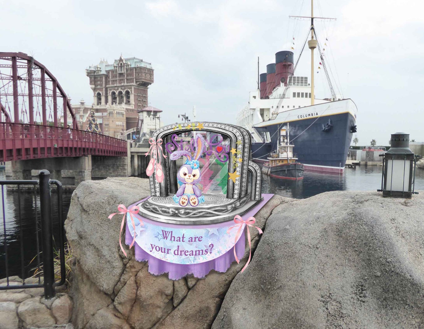 フォトスポットのイメージ（C）Disney