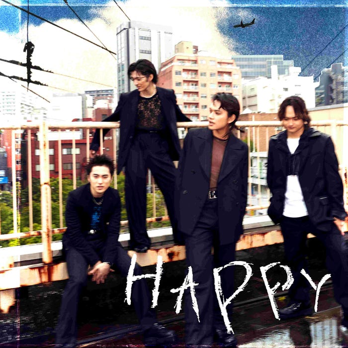 DISH// EP「HAPPY」初回生産限定盤(DVD)ジャケット写真(提供写真)