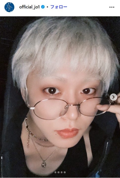 木全翔也/JO1公式Instagramより