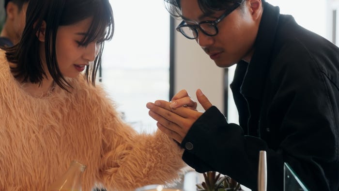 みゆう、ヒロ『ラブ トランジット』シーズン3第3話(C)2025 Amazon Content Services LLC or its Affiliates.