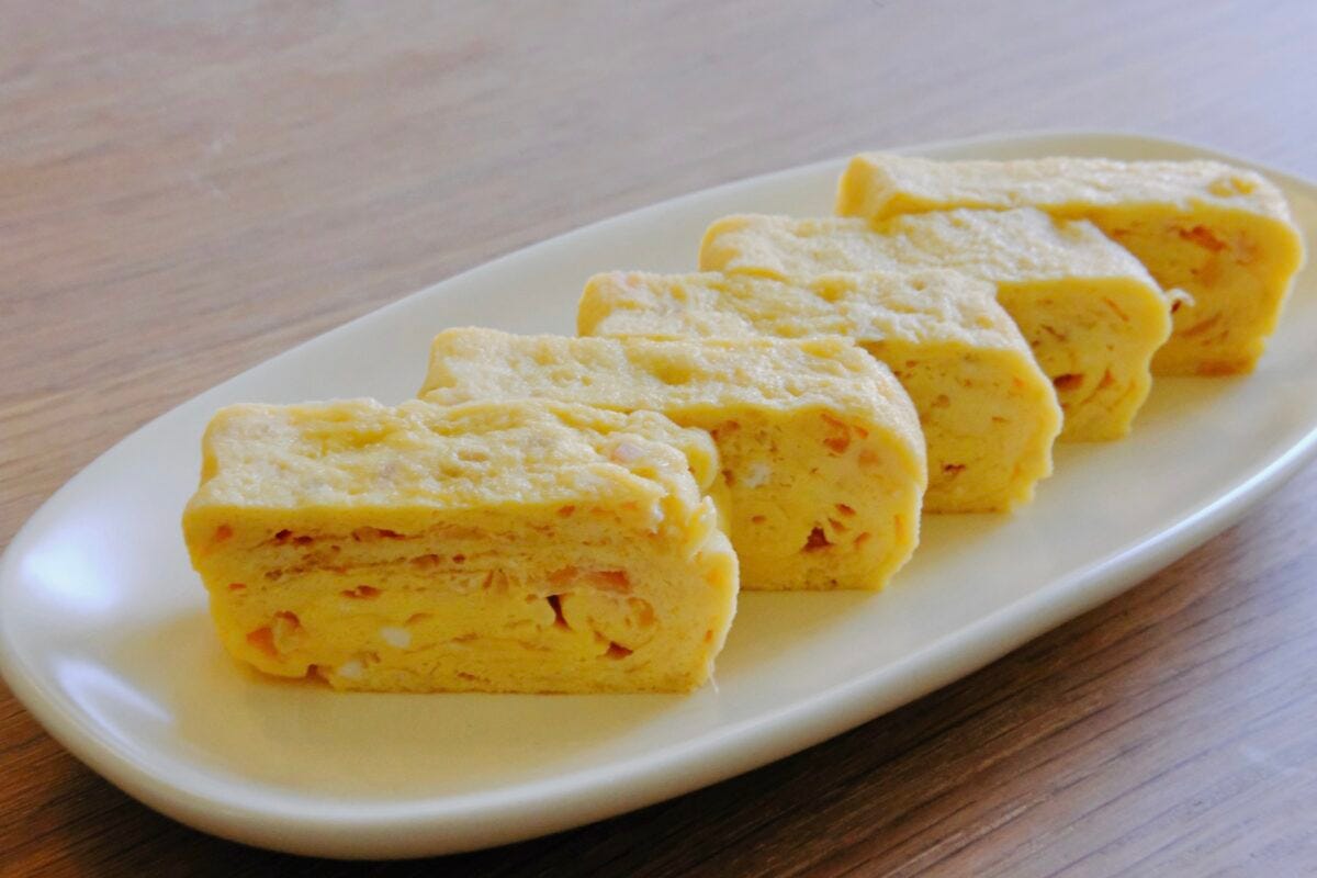 井ノ原快彦　紅しょうが入り卵焼き