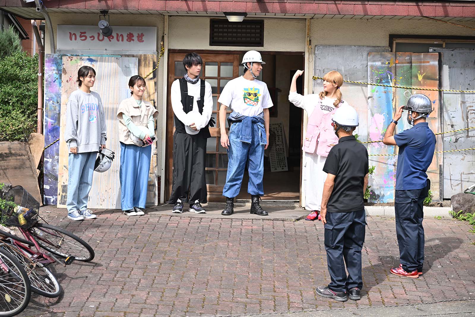 広瀬アリス、飯沼愛、水沢林太郎、濱尾ノリタカ、箭内夢菜「マイ・セカンド・アオハル」（C）TBS