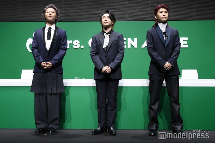 藤澤涼架、大森元貴、若井滉斗/Mrs. GREEN APPLE(C)モデルプレス