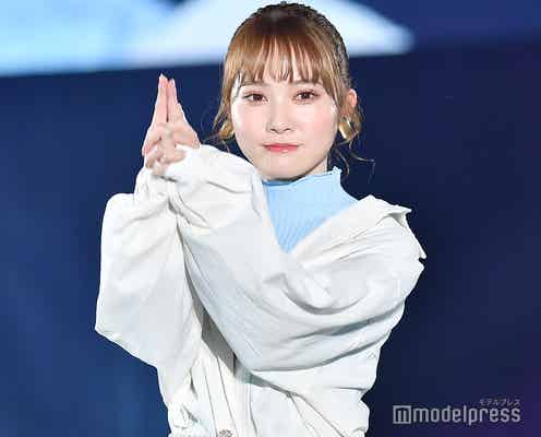 日向坂46加藤史帆、“ズッキュン”ポーズで観客ノックアウト<TGCしずおか2020>