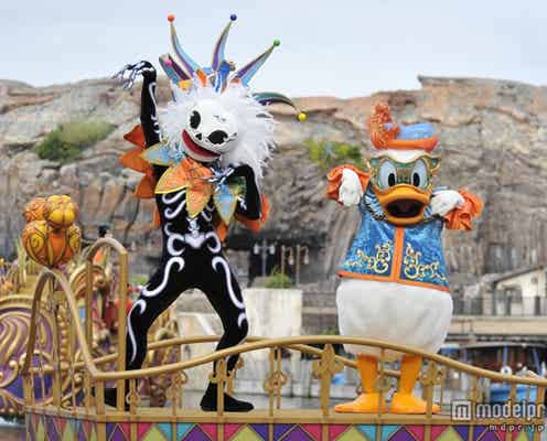 ディズニーシー、スケルトンだらけのハロウィーンカーニバルを開催