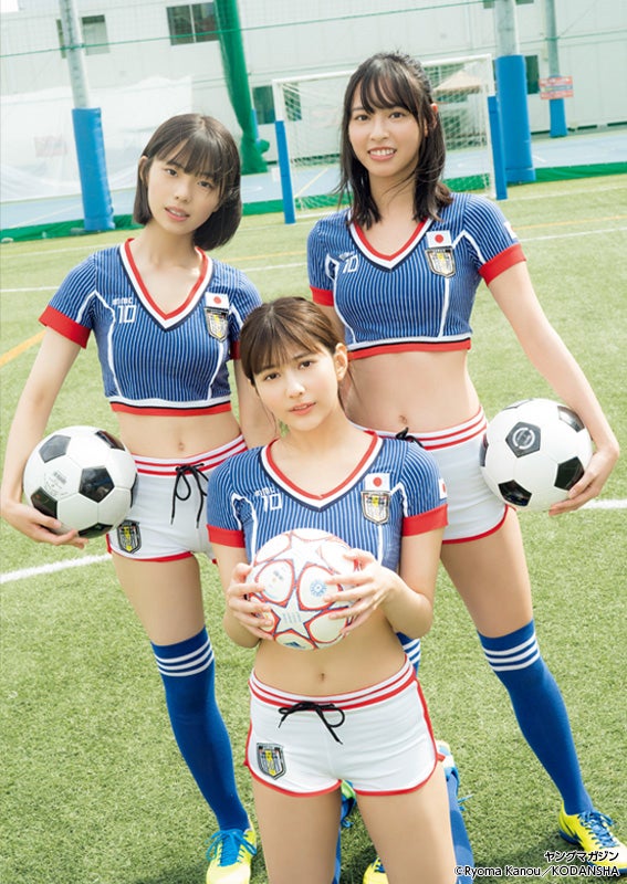 菊地姫奈、新井遥、大槻りこ／撮影：カノウリョウマ、田中智久（提供写真）