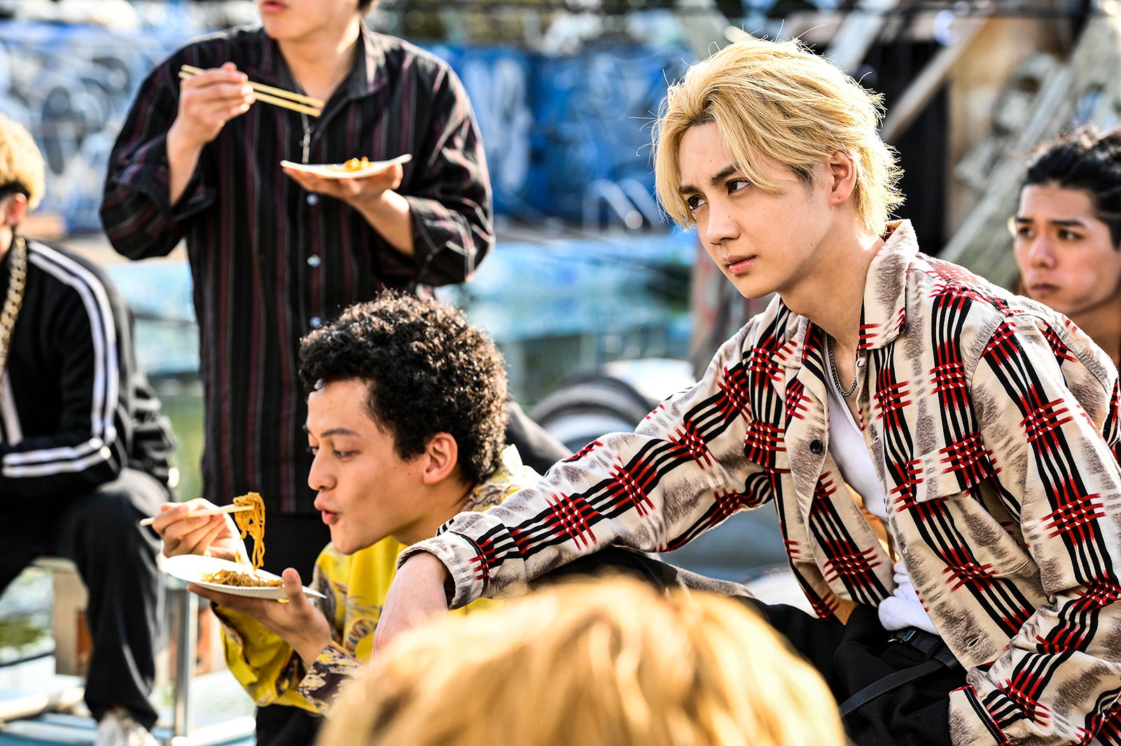 福山康平、吉野北人「HiGH＆LOW THE WORST X（クロス）」（C）2022「HiGH&LOW THE WORST X」製作委員会（C）高橋ヒロシ（秋田書店）HI-AX