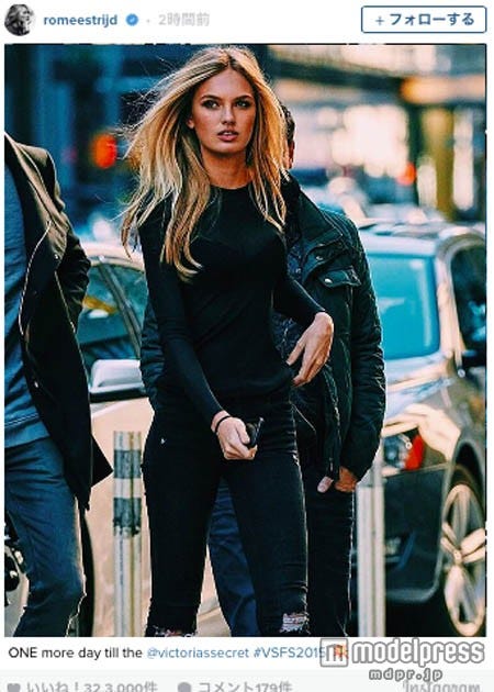 ロミー・ストリド。Romee Strijd Instagramより