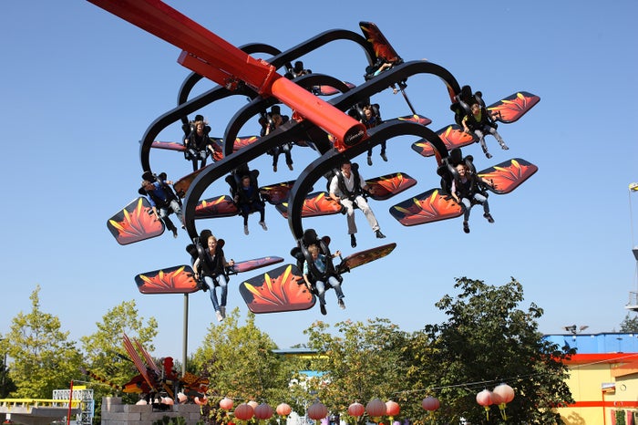 フライング・ニンジャゴー／画像提供：LEGOLAND Japan