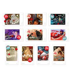 ステッカー(ランダム10種)税込605円(C)Disney