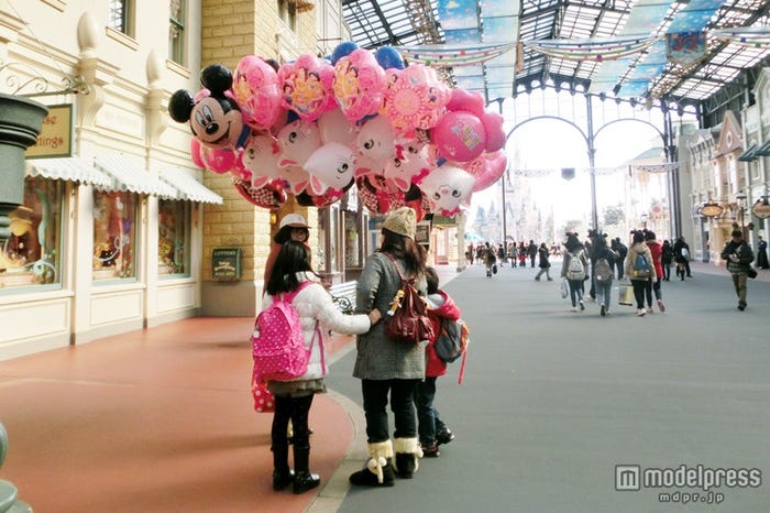 バルーンのある景色/ディズニーランド