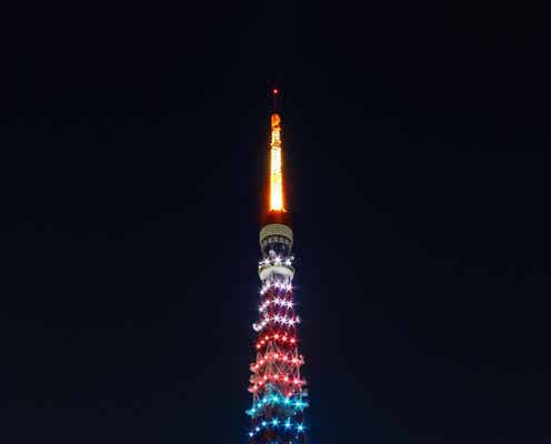 東京タワー、リオ五輪・パラリンピックの特別ライトアップで選手にエール