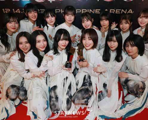 櫻坂46「2023 Asia Artist Awards」で2冠達成 “韓国アーティスト以外は初”の快挙も