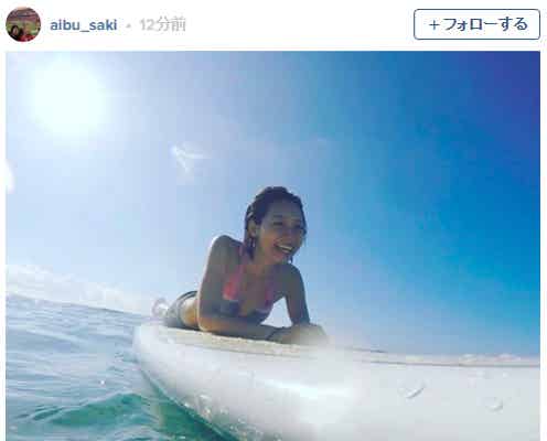 相武紗季、美ボディ開放 水着姿で「10年ぶり」挑戦