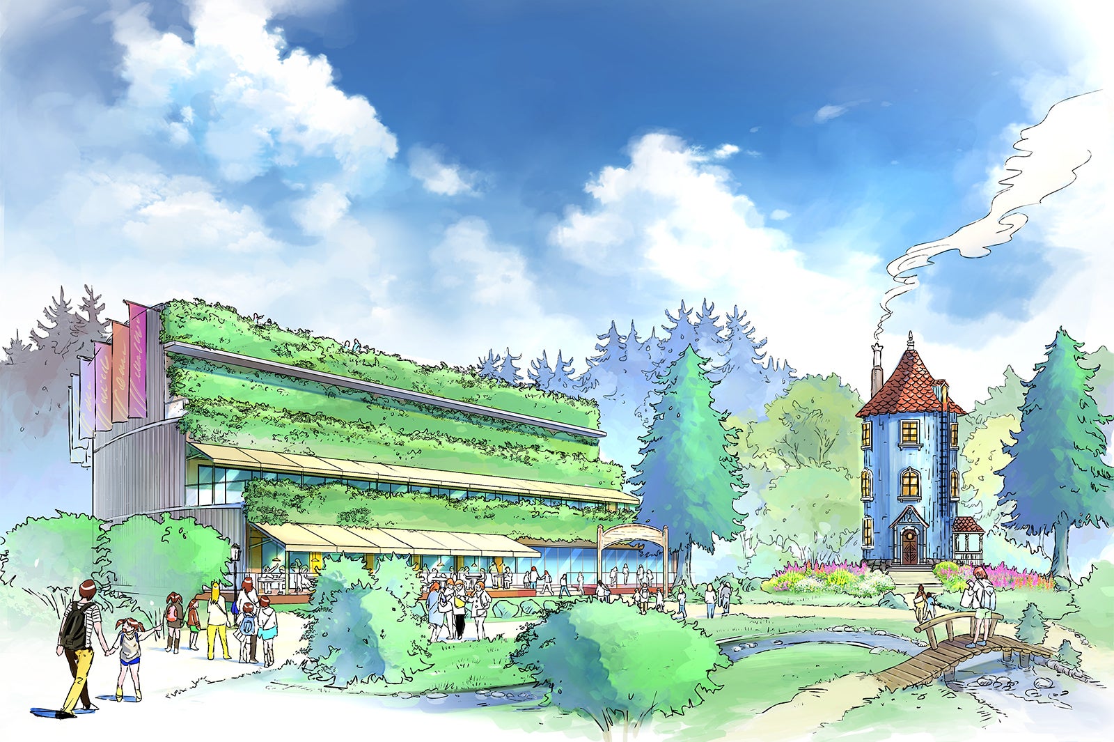 ムーミンバレーパーク イメージ（C）Moomin Characters TM