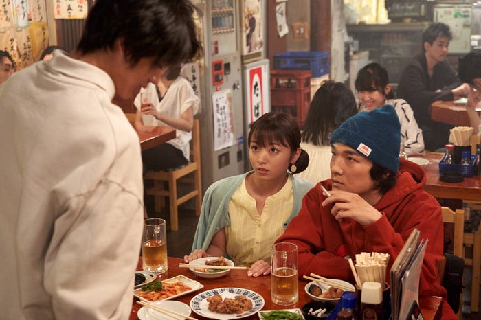 神尾楓珠、今泉佑唯、石崎ひゅーい/「左ききのエレン」第1話より(C)かっぴー・nifuni/集英社 (C)ドラマ「左ききのエレン」製作委員会・MBS