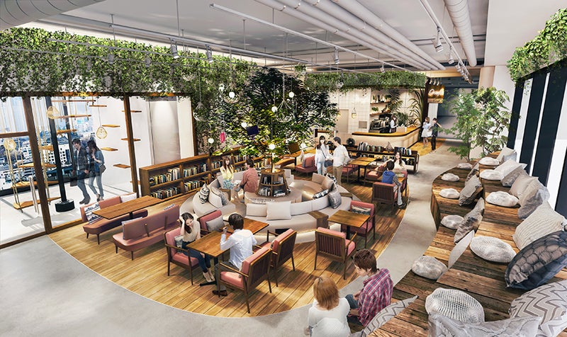 カフェイメージ ／画像提供：アクア・ライブ・インベストメント