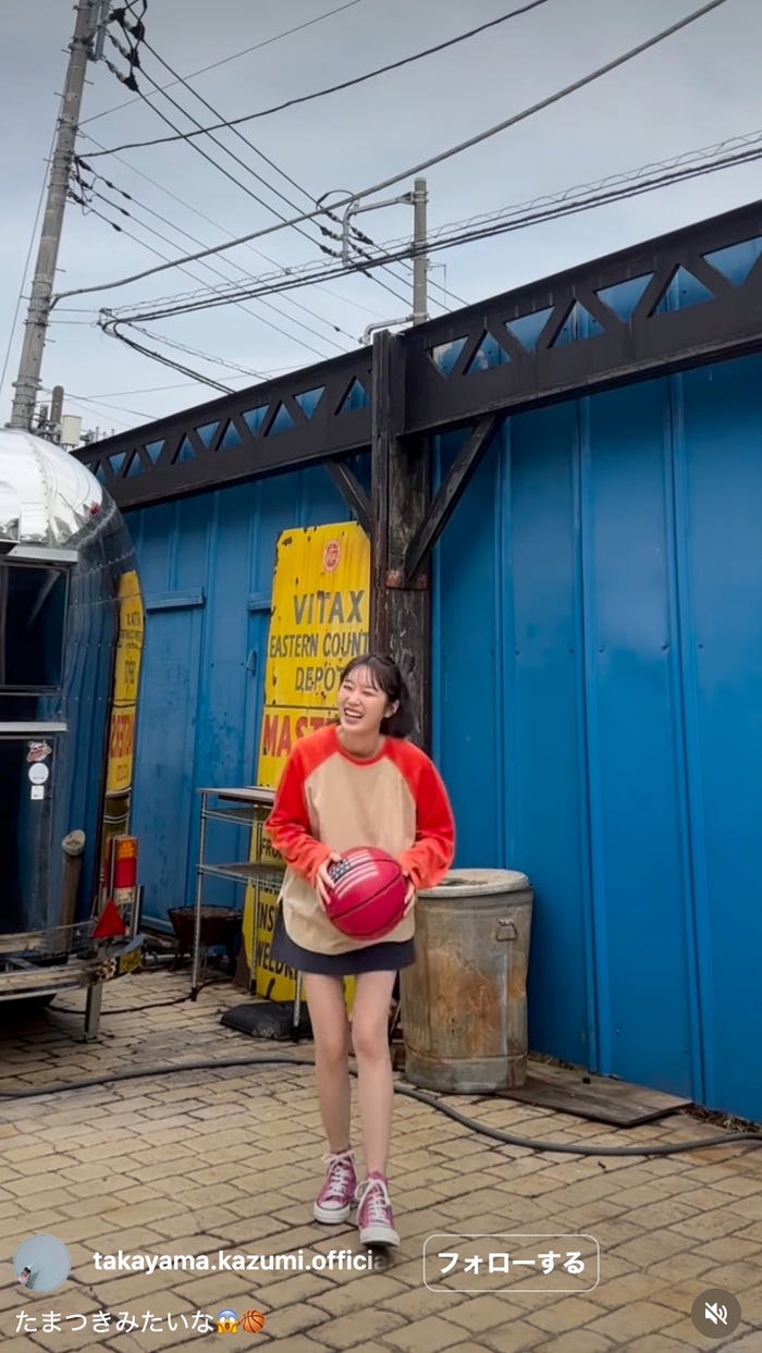 高山一実Instagramより