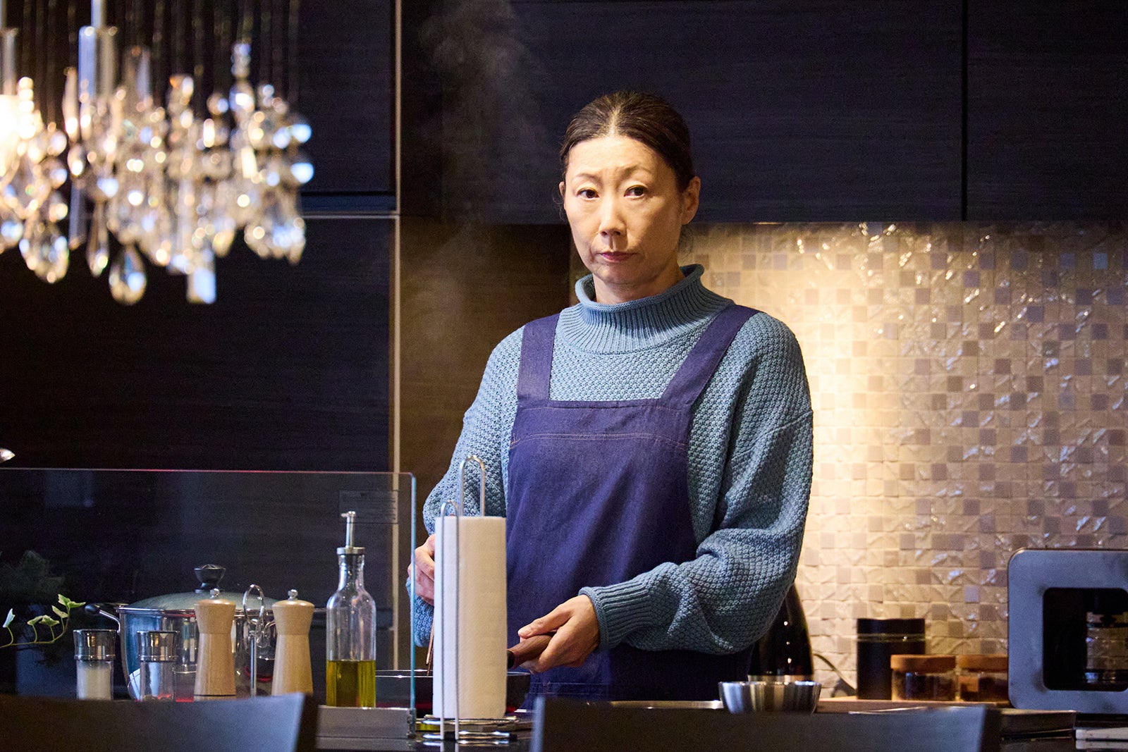 峯村リエ「緊急取調室」第1話（C）テレビ朝日