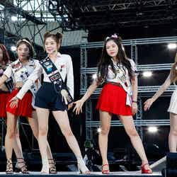 「a-nation 2018」に出演した「Red Velvet」ジョイ、スルギ、アイリーン、イェリ、ウェンディ（写真提供：avex）