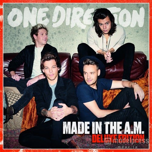 ワン・ダイレクション「Made In The A.M./メイド・イン・ザ・A.M.」(11月13日発売)デラックスバージョン