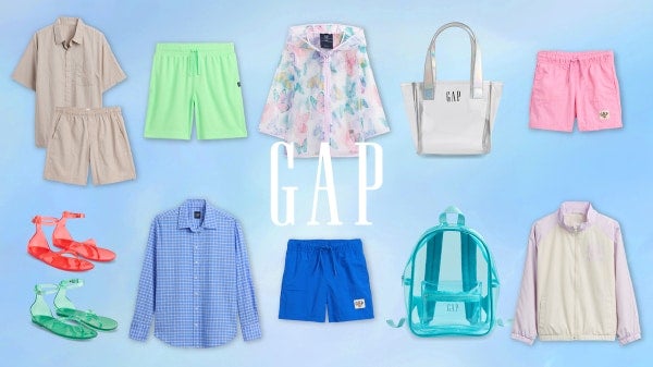 Gapから梅雨シーズンを彩るサマーアイテム「Summer 2026コレクション」発売中