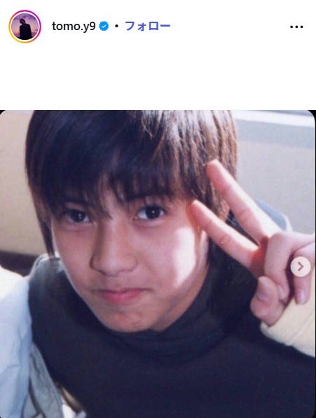 山下智久Instagramより