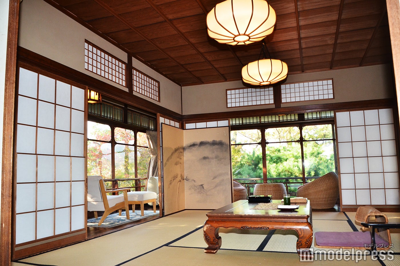 京都「南禅寺 八千代」本館「松の間」（C）モデルプレス