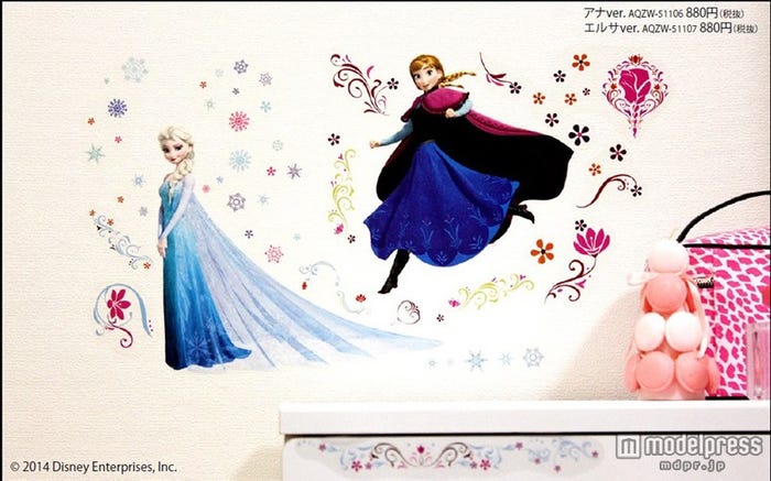 壁に貼って楽しめる