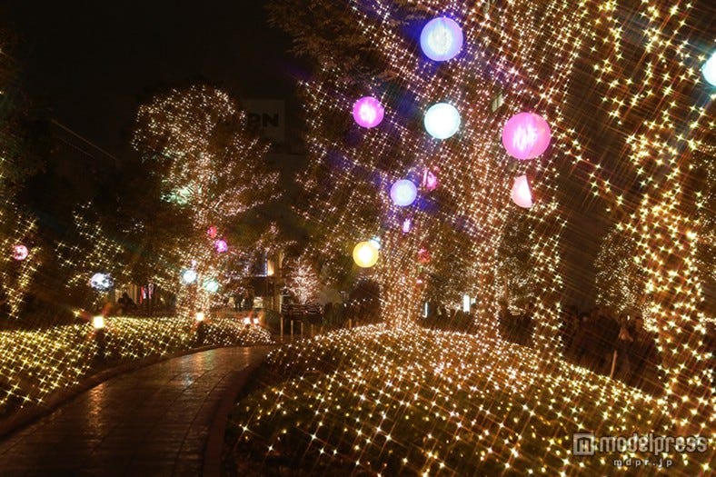 マカロンカラーのイルミで満ちる 新宿がきらめくヒカリの街に