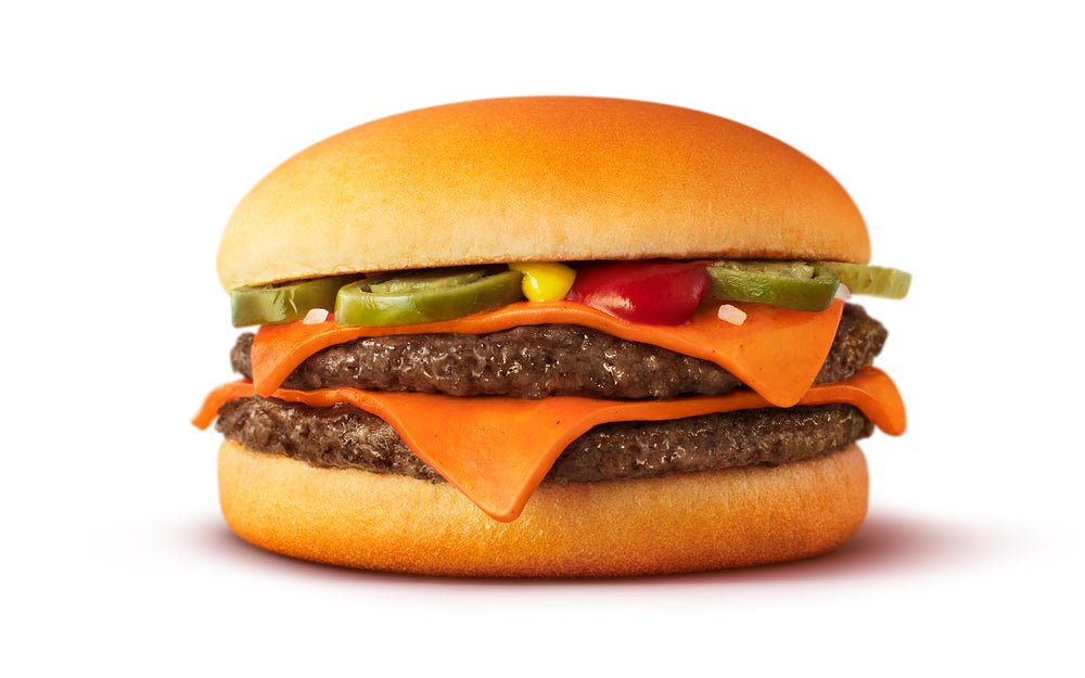 辛ダブチ／画像提供：日本マクドナルド