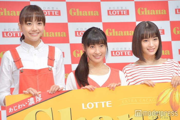 松井愛莉、土屋太鳳、広瀬すず (C)モデルプレス