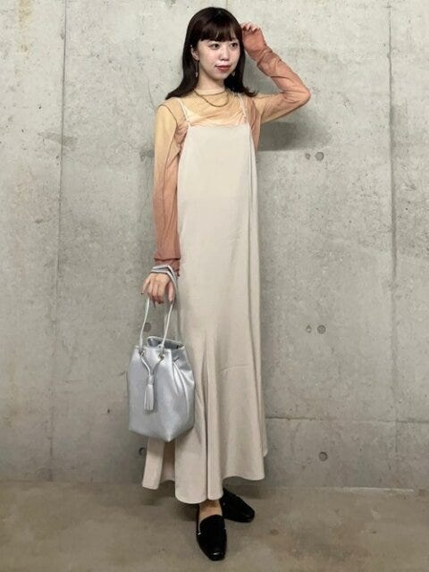 淡色コーデ　秋