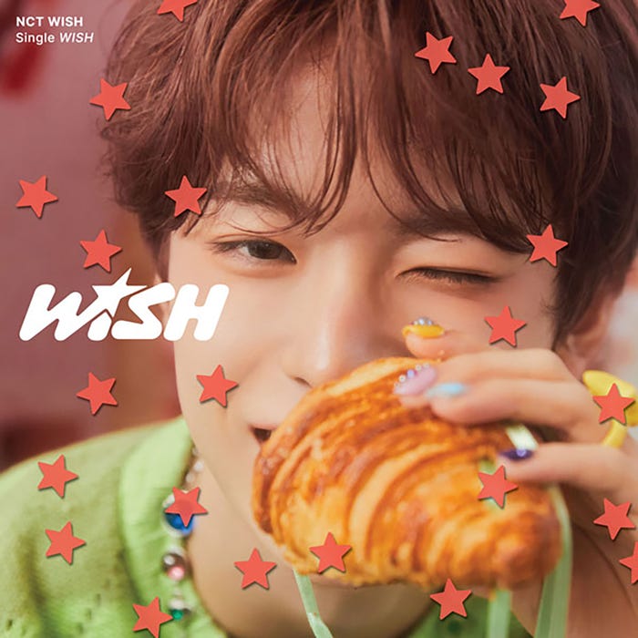 NCT WISH Japan 1st SINGLE「WISH」ユウシ(YUSHI)ジャケット(提供写真)