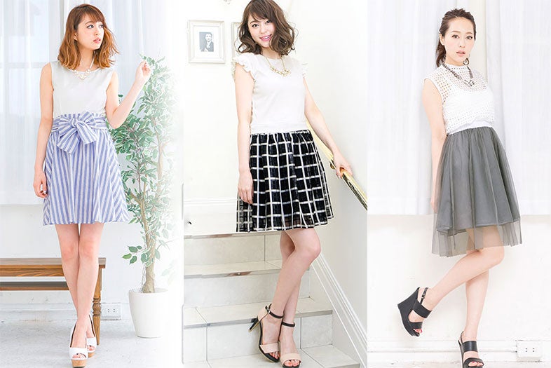 即モテ子に！「ドッキングワンピ」なら楽々ガーリーコーデが完成