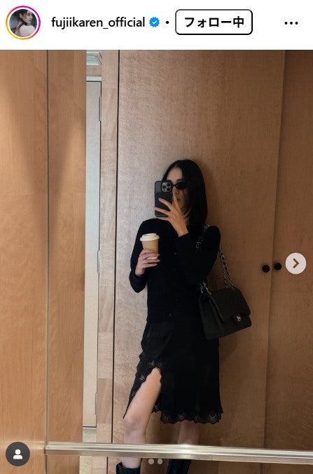 藤井夏恋Instagramより
