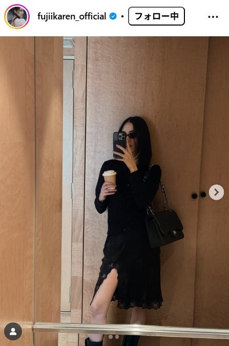 藤井夏恋Instagramより