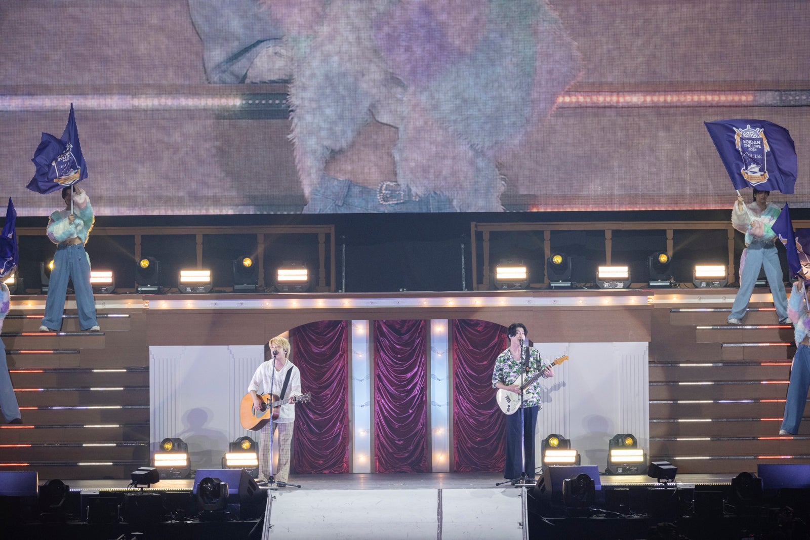 さくらしめじ with ICEx「EBiDAN THE LIVE CRUISE 2024」（C）米山三郎／ウチダアキヤ