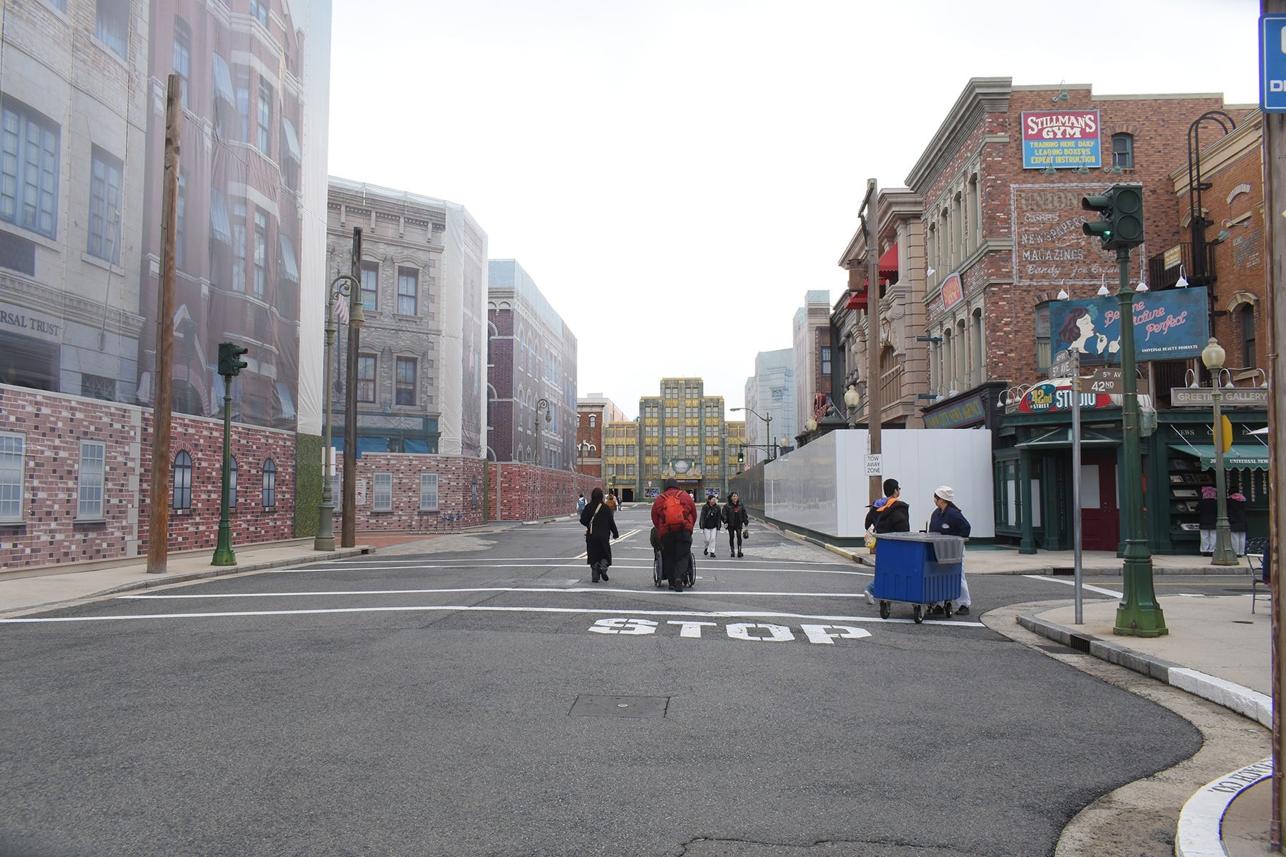 車イスで車道を歩いてみました