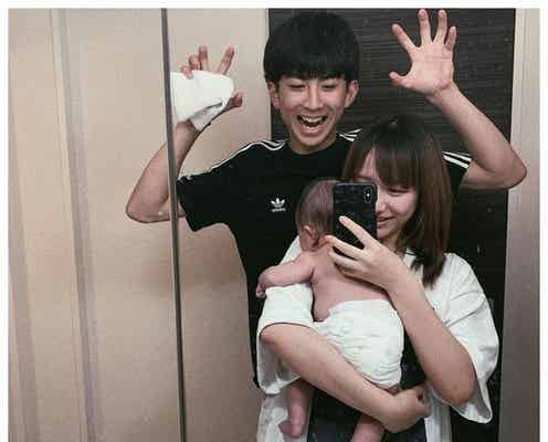 現役高校生夫婦“しゅんまや”重川茉弥、愛娘の“ハーフバースデー”報告「毎日成長してる」