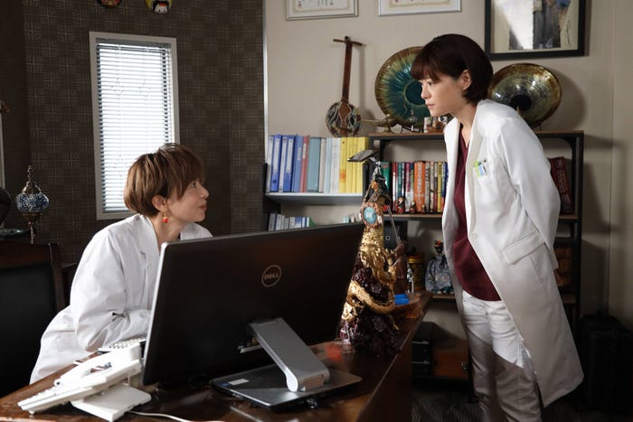 山口智子・上野樹里/「監察医 朝顔」特別編より(C)フジテレビ